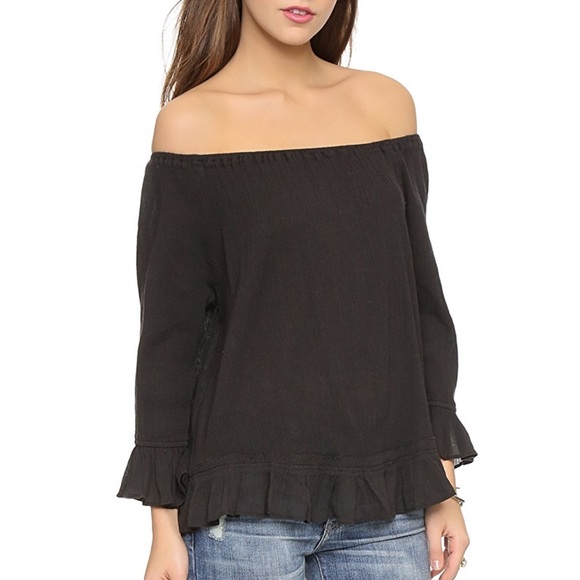 BRAND NEW 🖤 LOVE SAM "Bella" Off The Shoulder Top - Picture 3 of 4